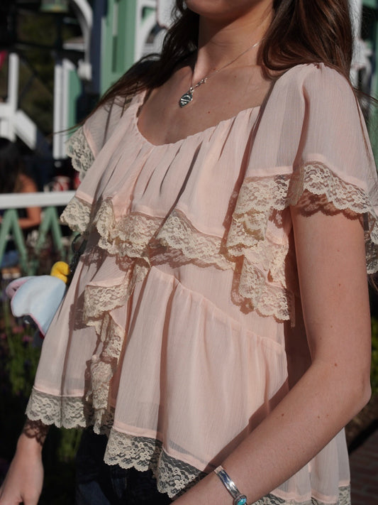 Aurora Lace Blouse