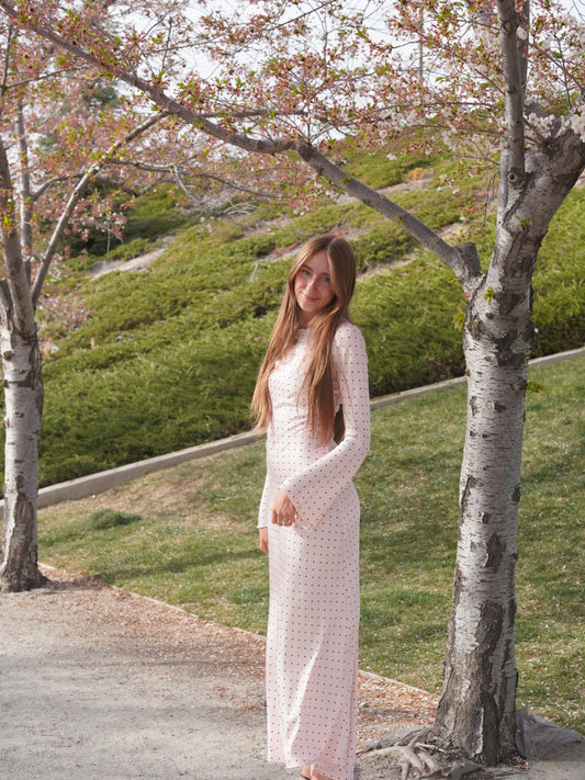 All Dotted Up Maxi // Pink Opal