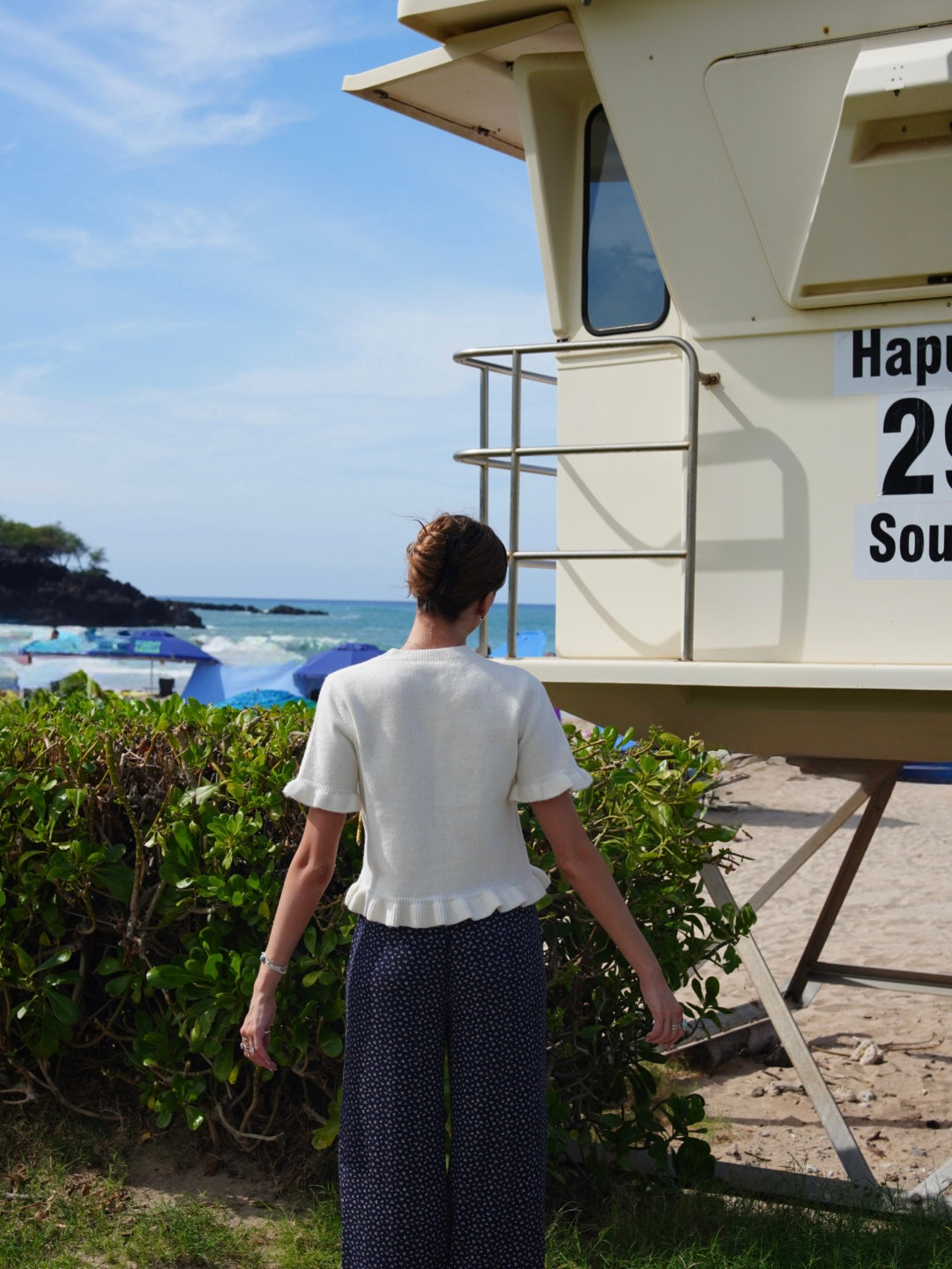 High Tide Ruffle Top