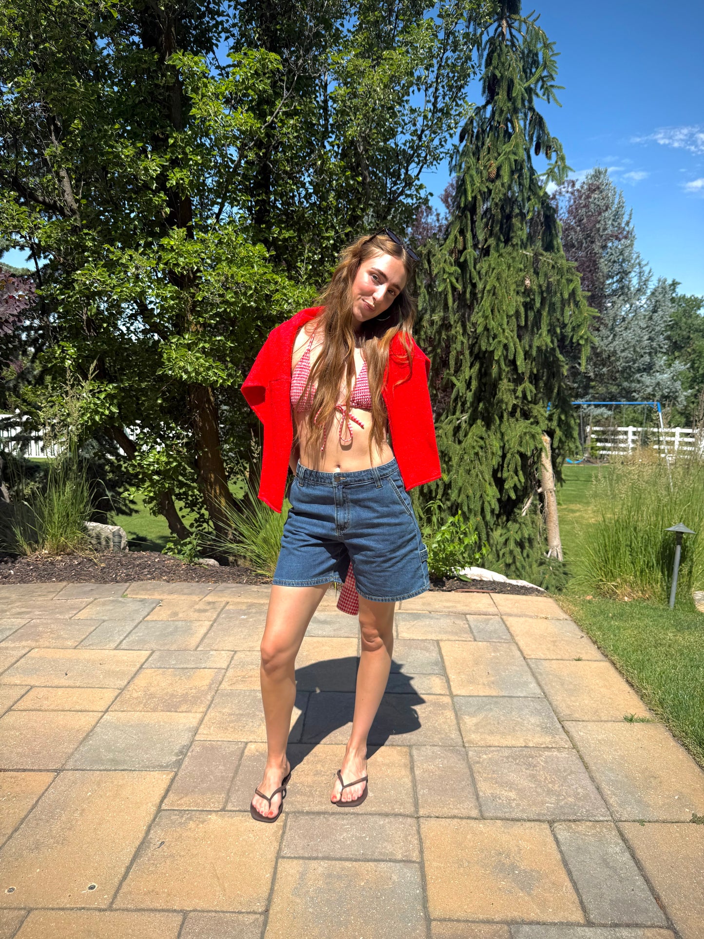 All-American Denim Shorts