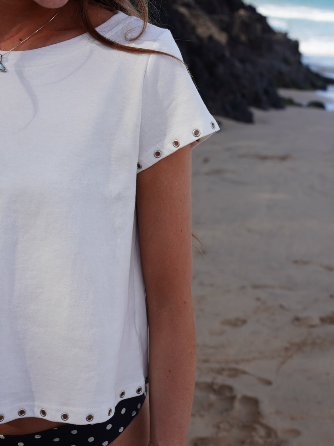 Rikki Grommet Top // Shell *RESTOCKED*