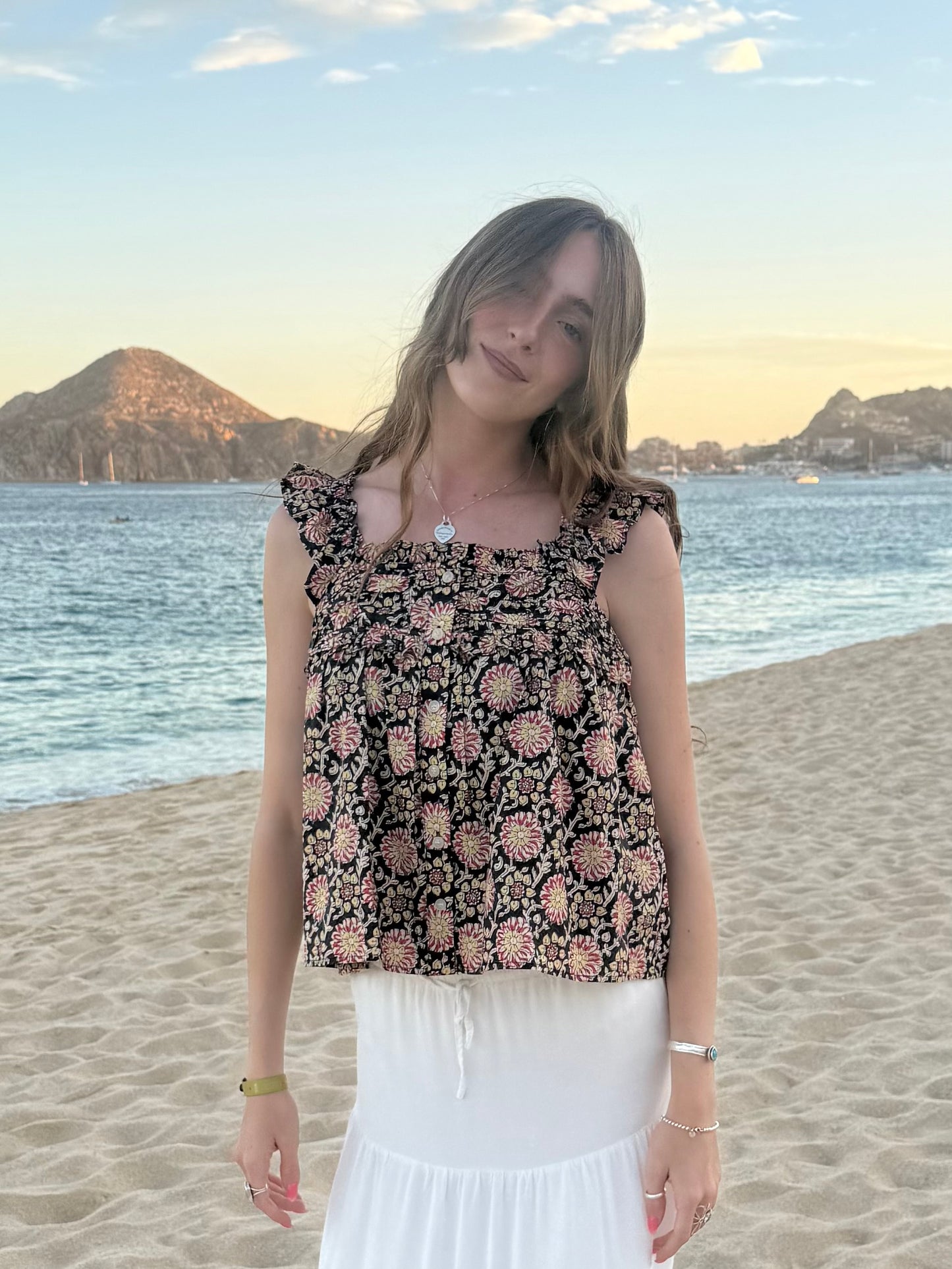 Sofia Floral Tank