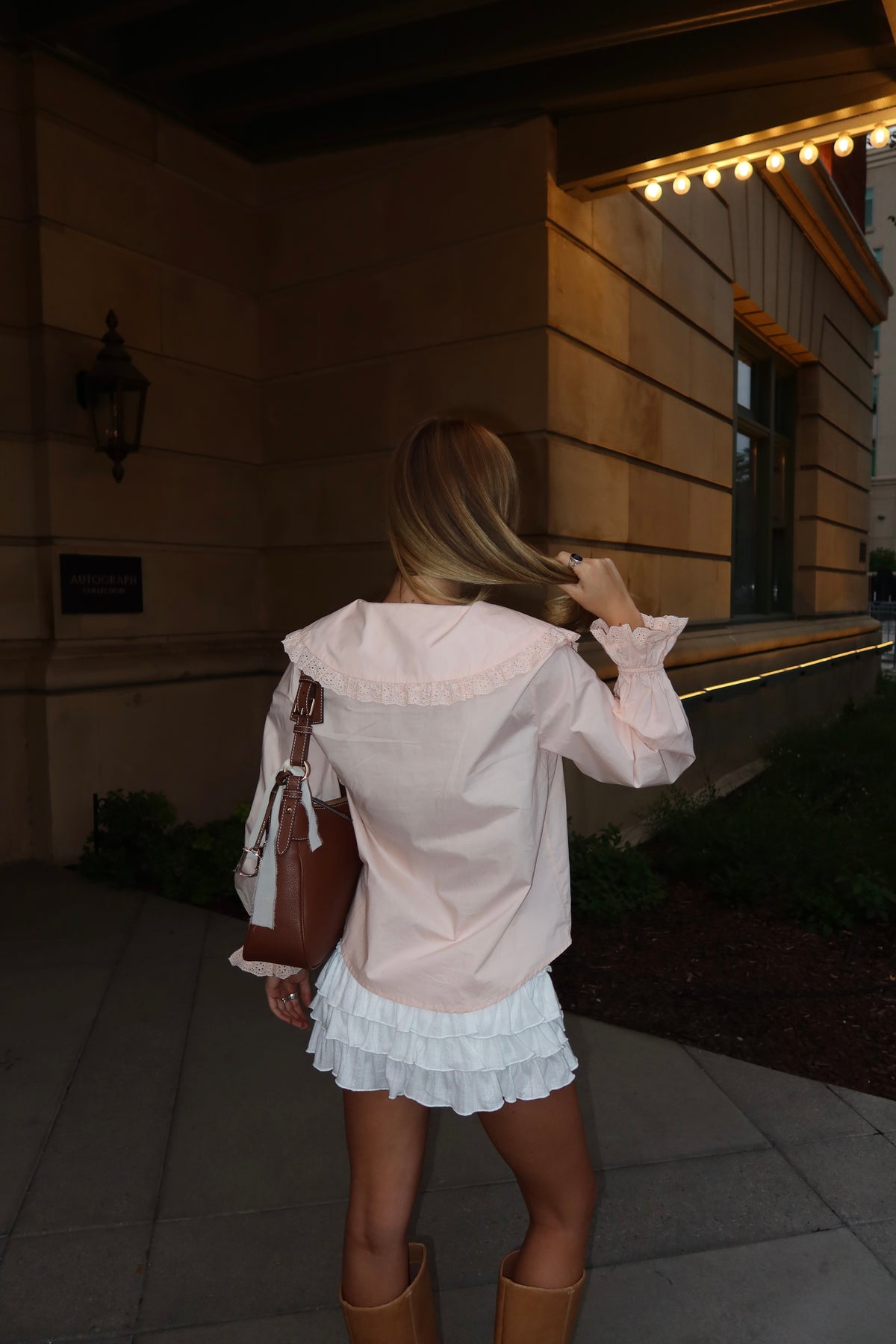 Luna Pink Blouse