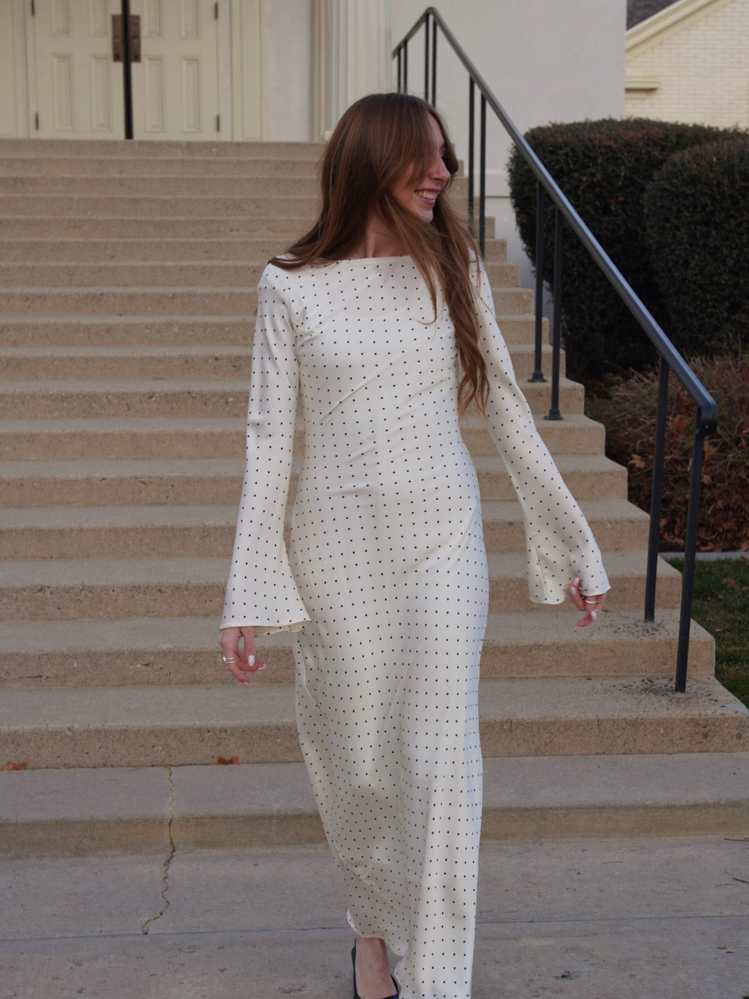 All Dotted Up Maxi // Pearl