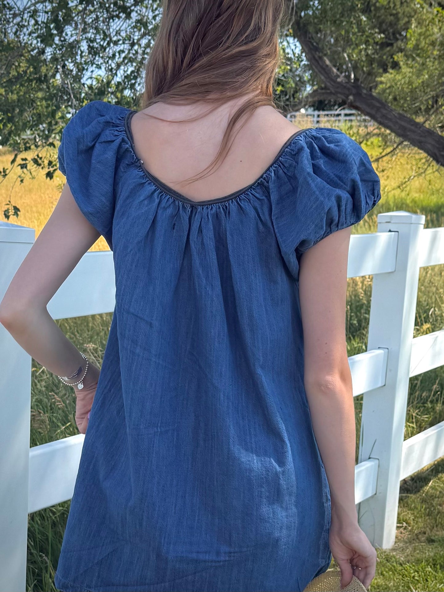 Dolly Denim Mini Dress