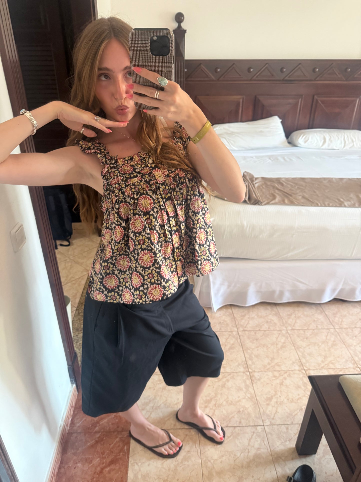 Sofia Floral Tank