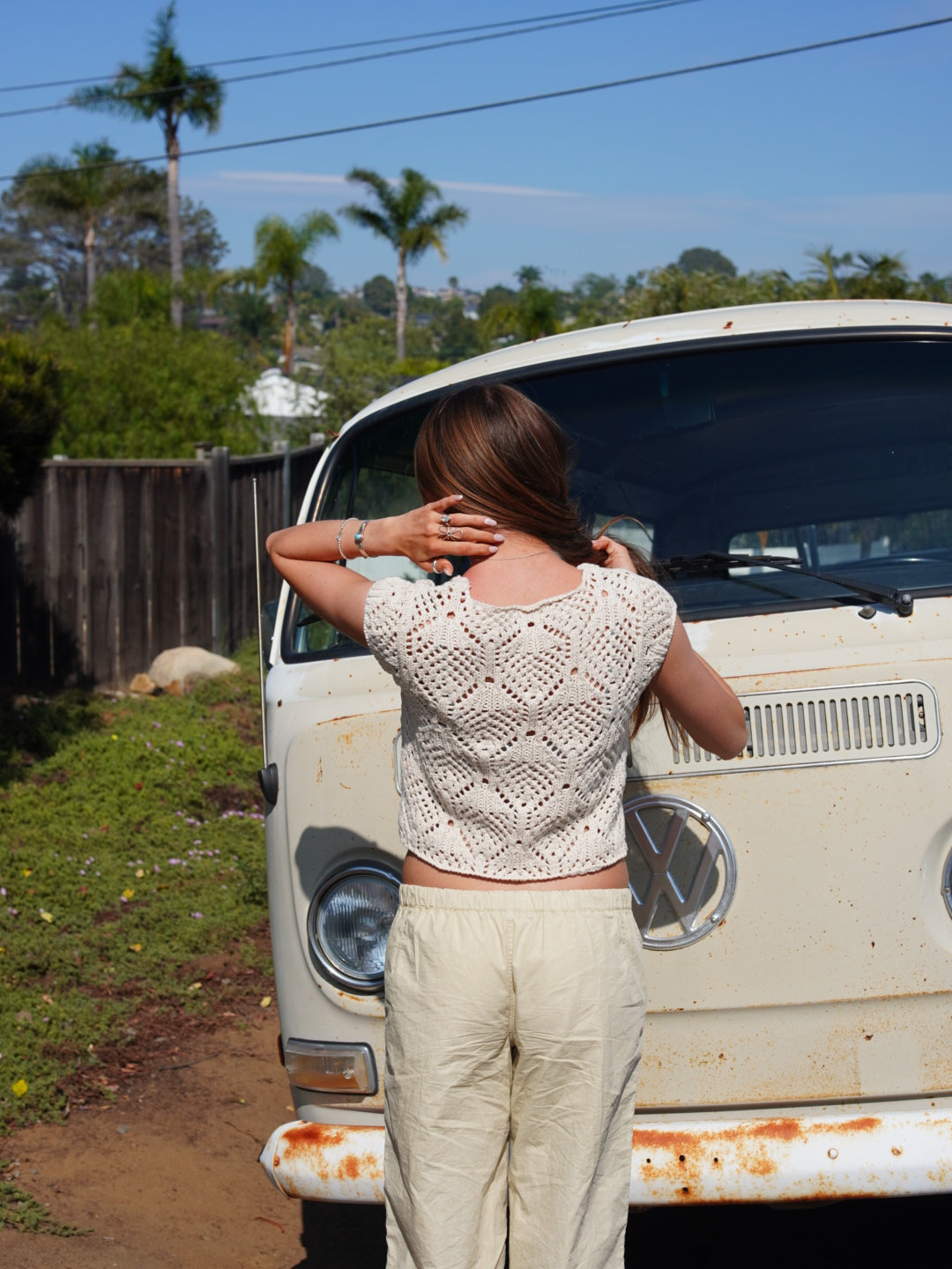 Beach Bum Crochet Top
