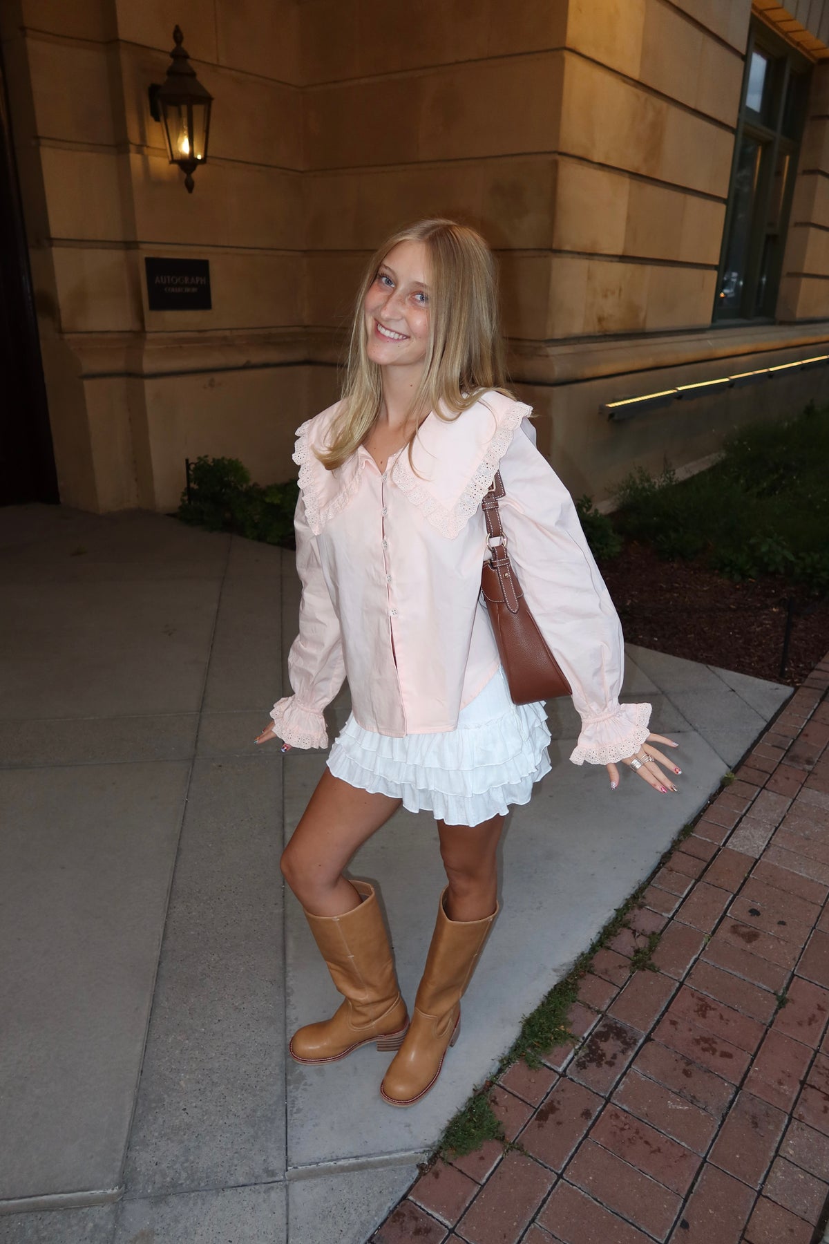 Luna Pink Blouse