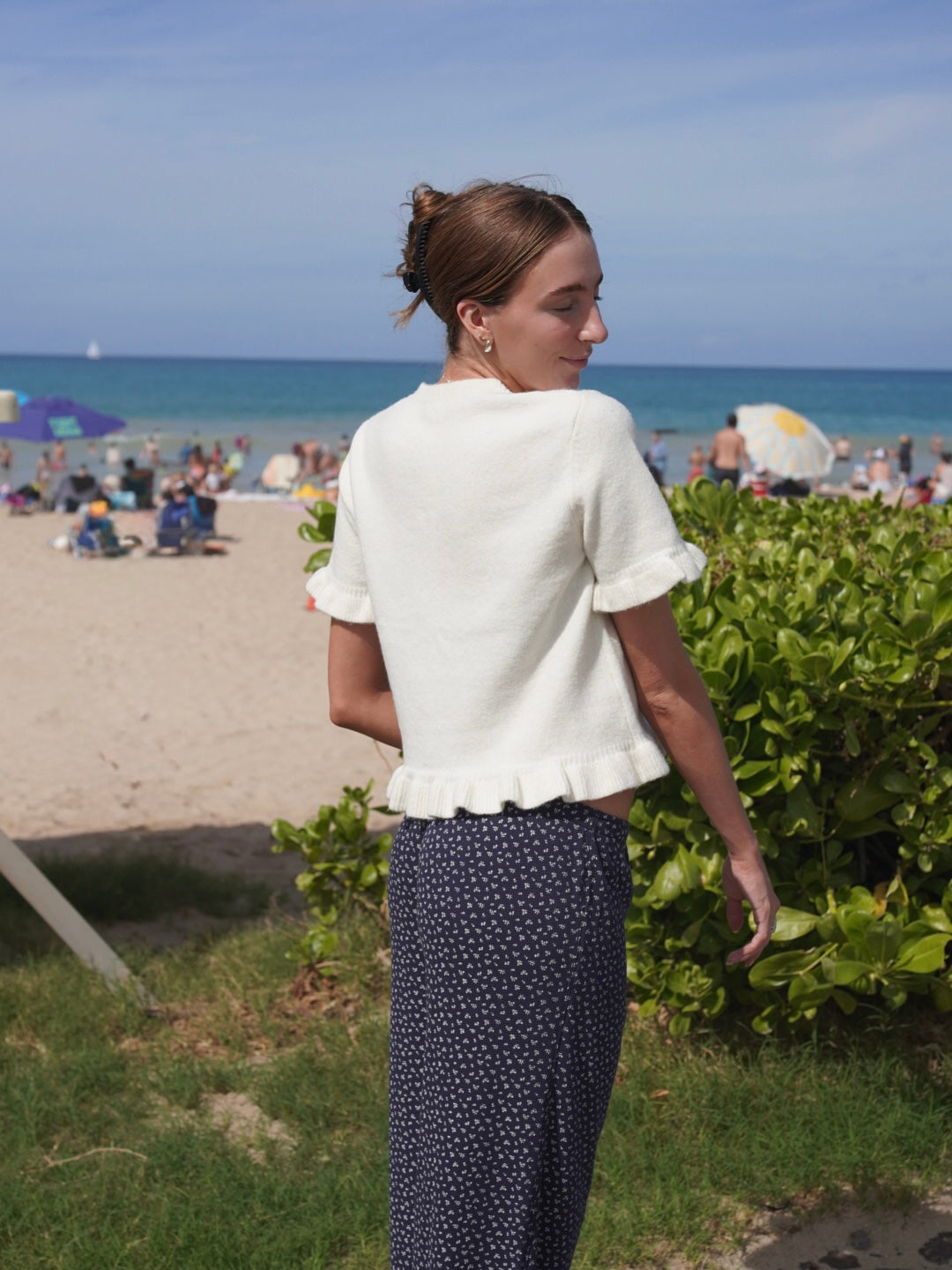 High Tide Ruffle Top