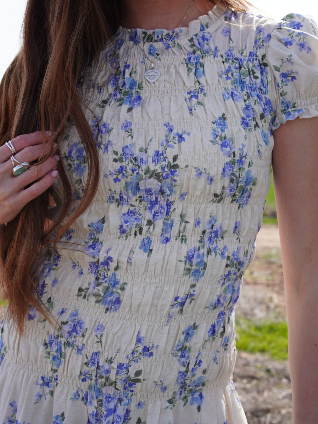 Bluebell Smocked Maxi
