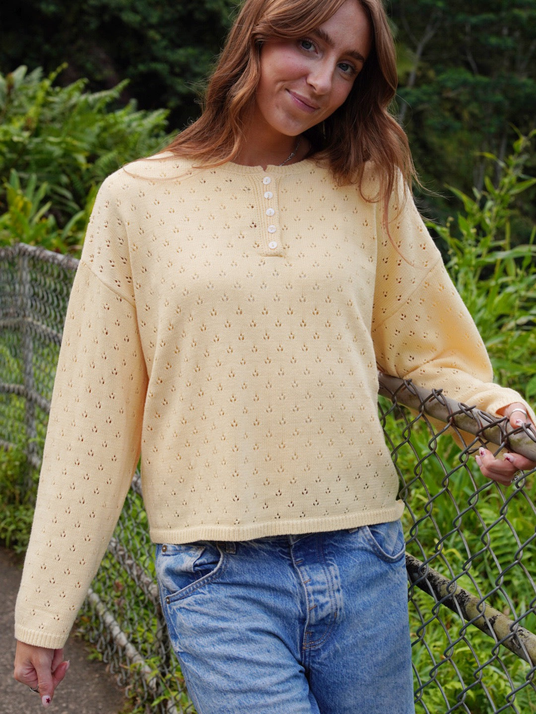 Sunday Sweater // Hibiscus