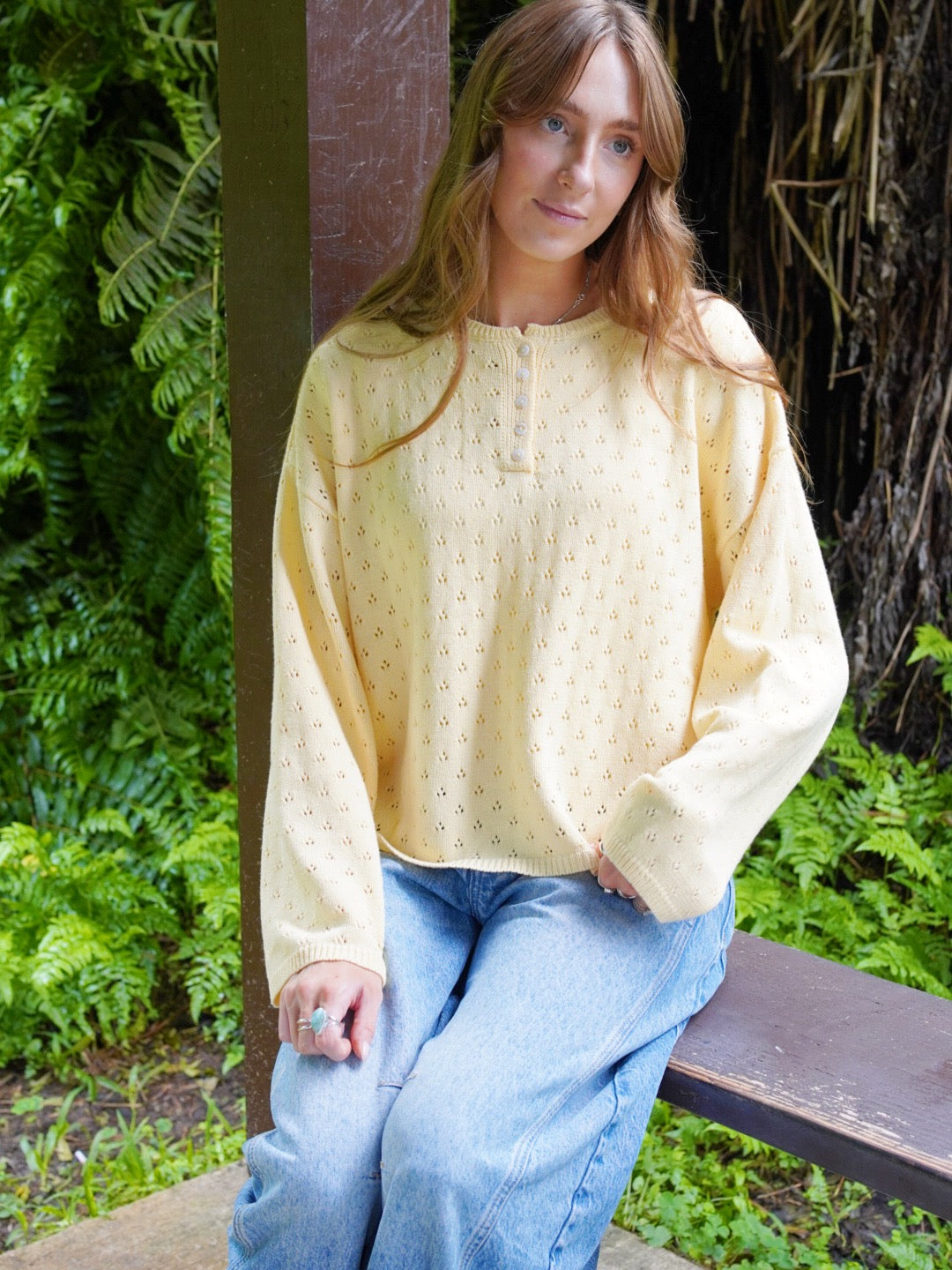 Sunday Sweater // Hibiscus