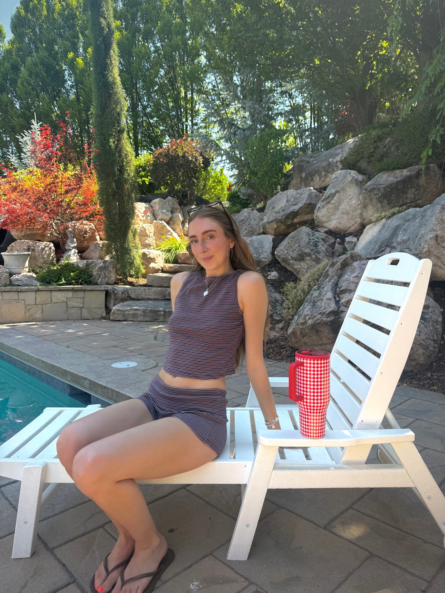 Nantucket Striped Tank