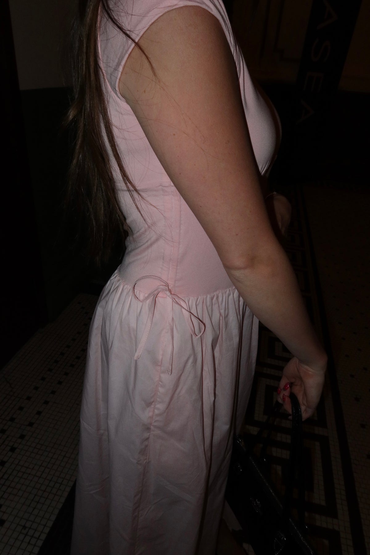 Emerson Pink Drop Waist Dress