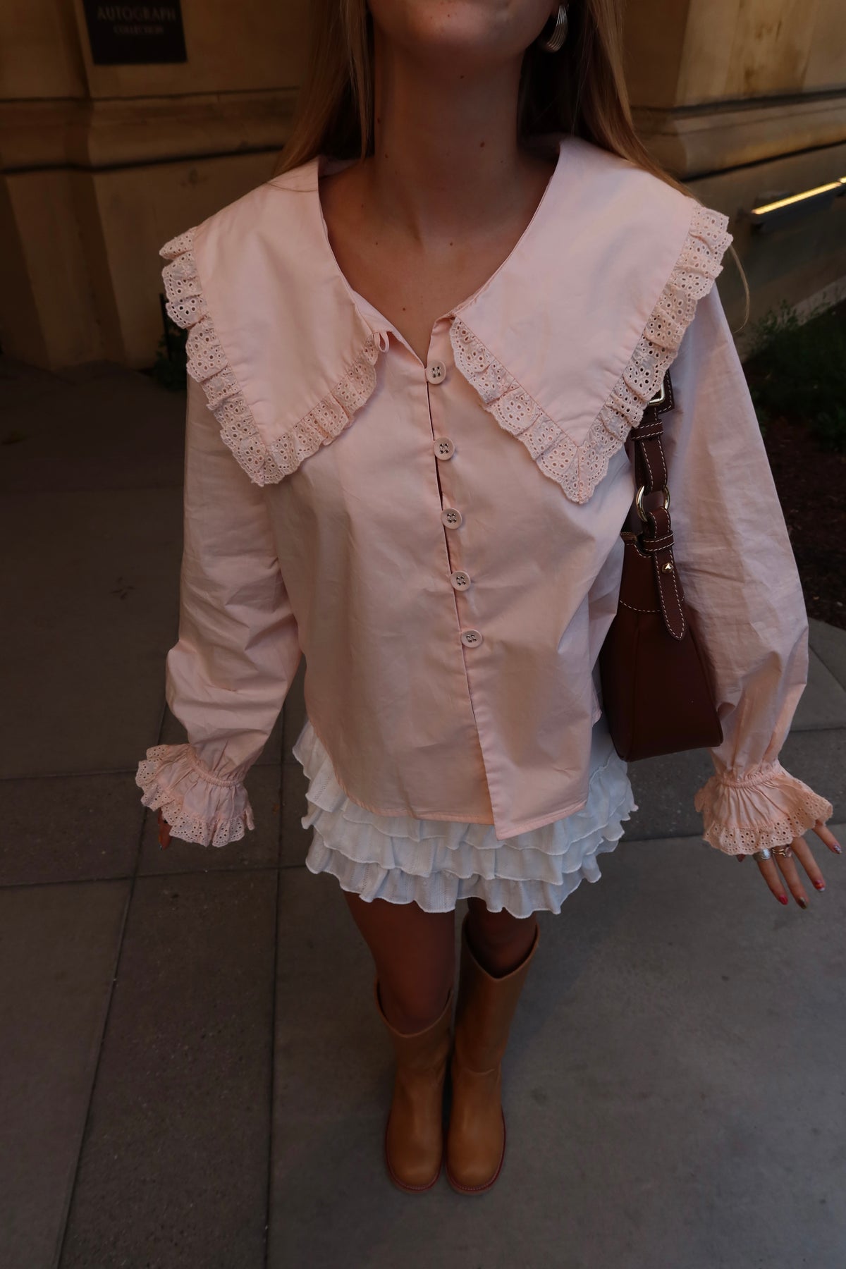 Luna Pink Blouse