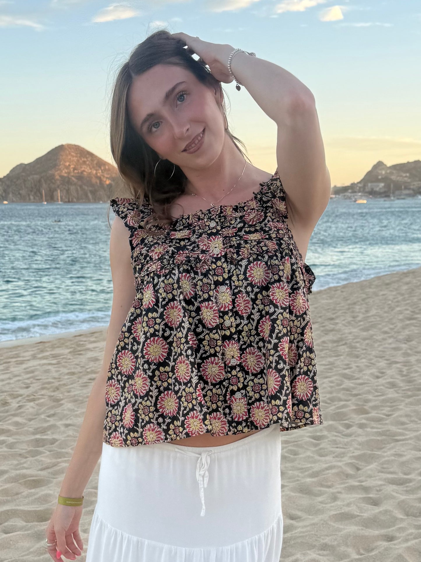 Sofia Floral Tank