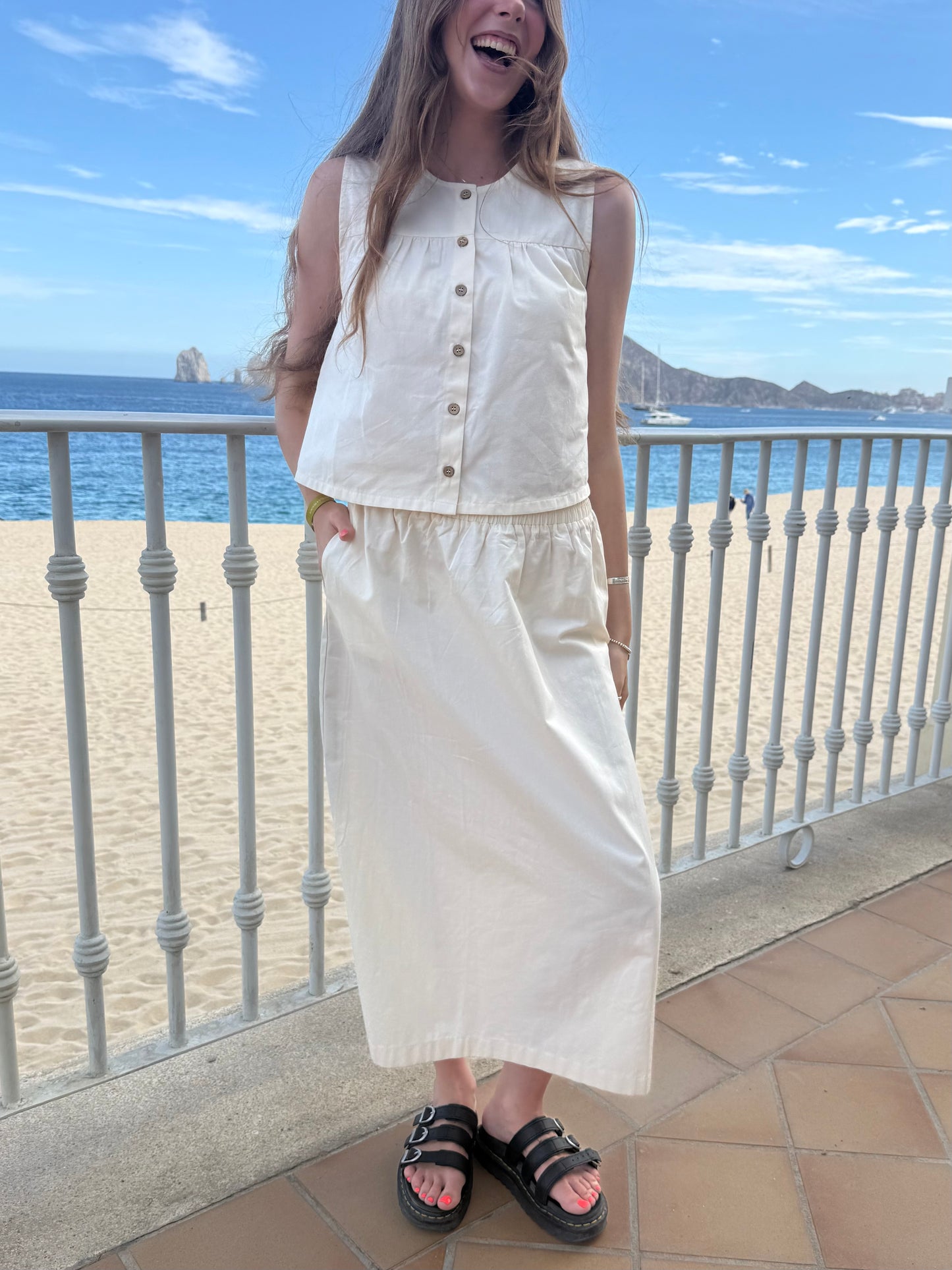Cabana Tank Skirt Set