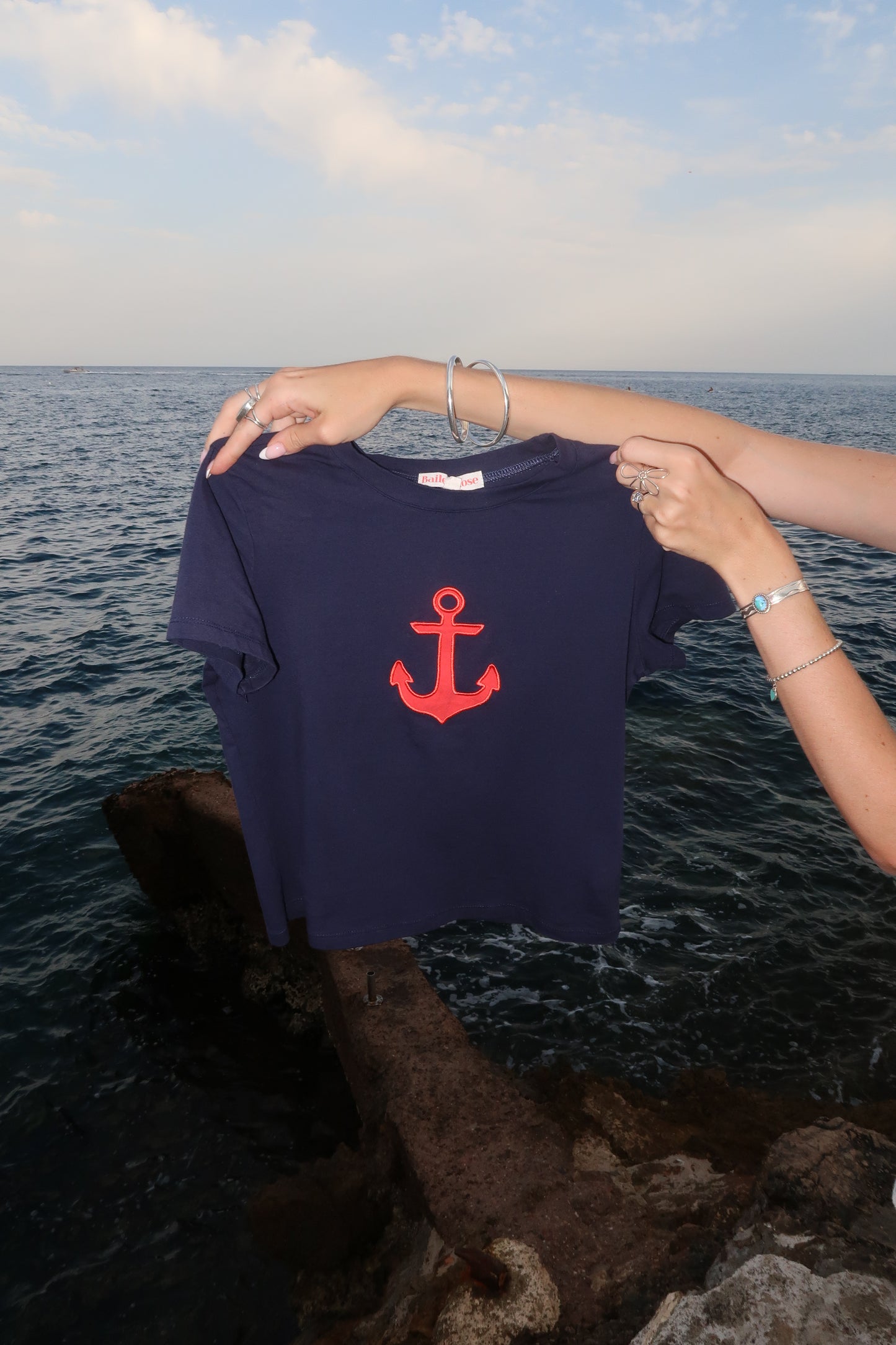 Dockside Anchor Tee
