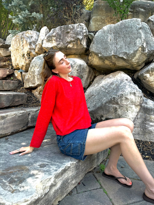 Cherry Kiss Sweater