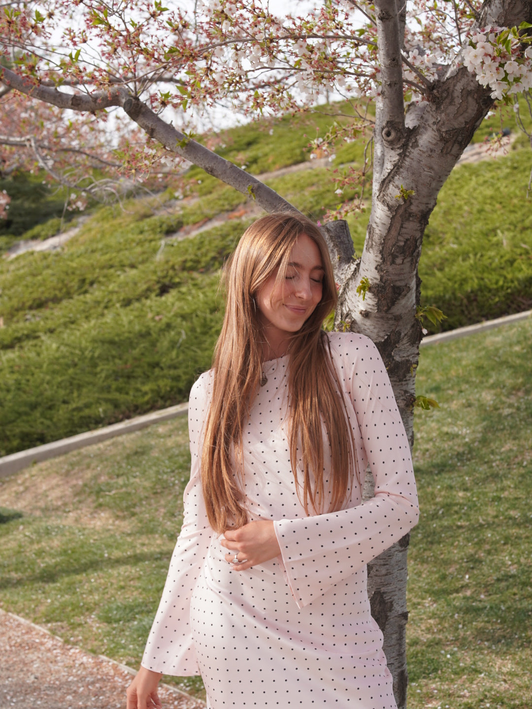 All Dotted Up Maxi // Pink Opal