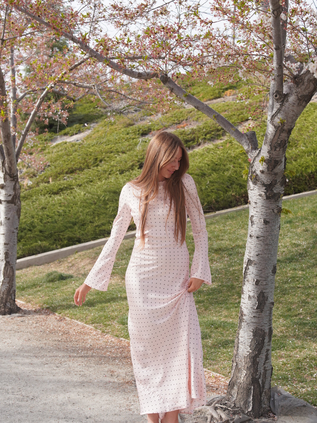 All Dotted Up Maxi // Pink Opal