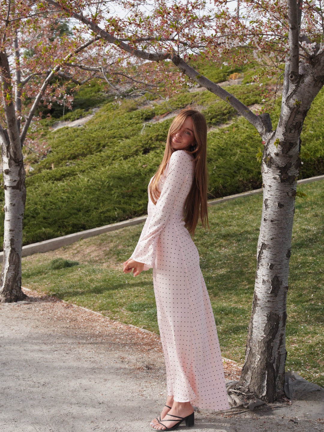 All Dotted Up Maxi // Pink Opal