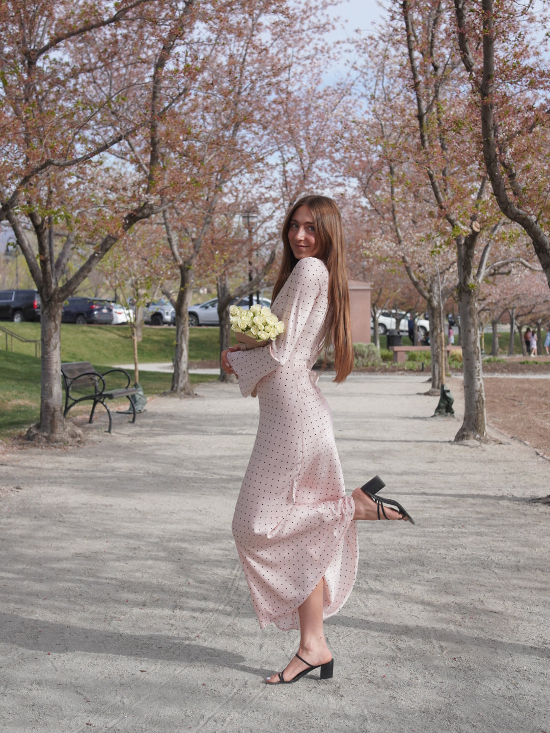All Dotted Up Maxi // Pink Opal
