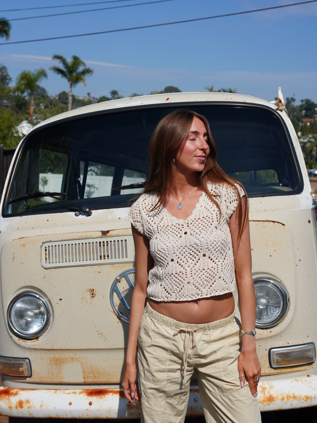 Beach Bum Crochet Top