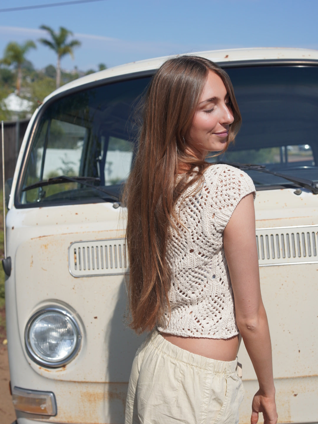 Beach Bum Crochet Top