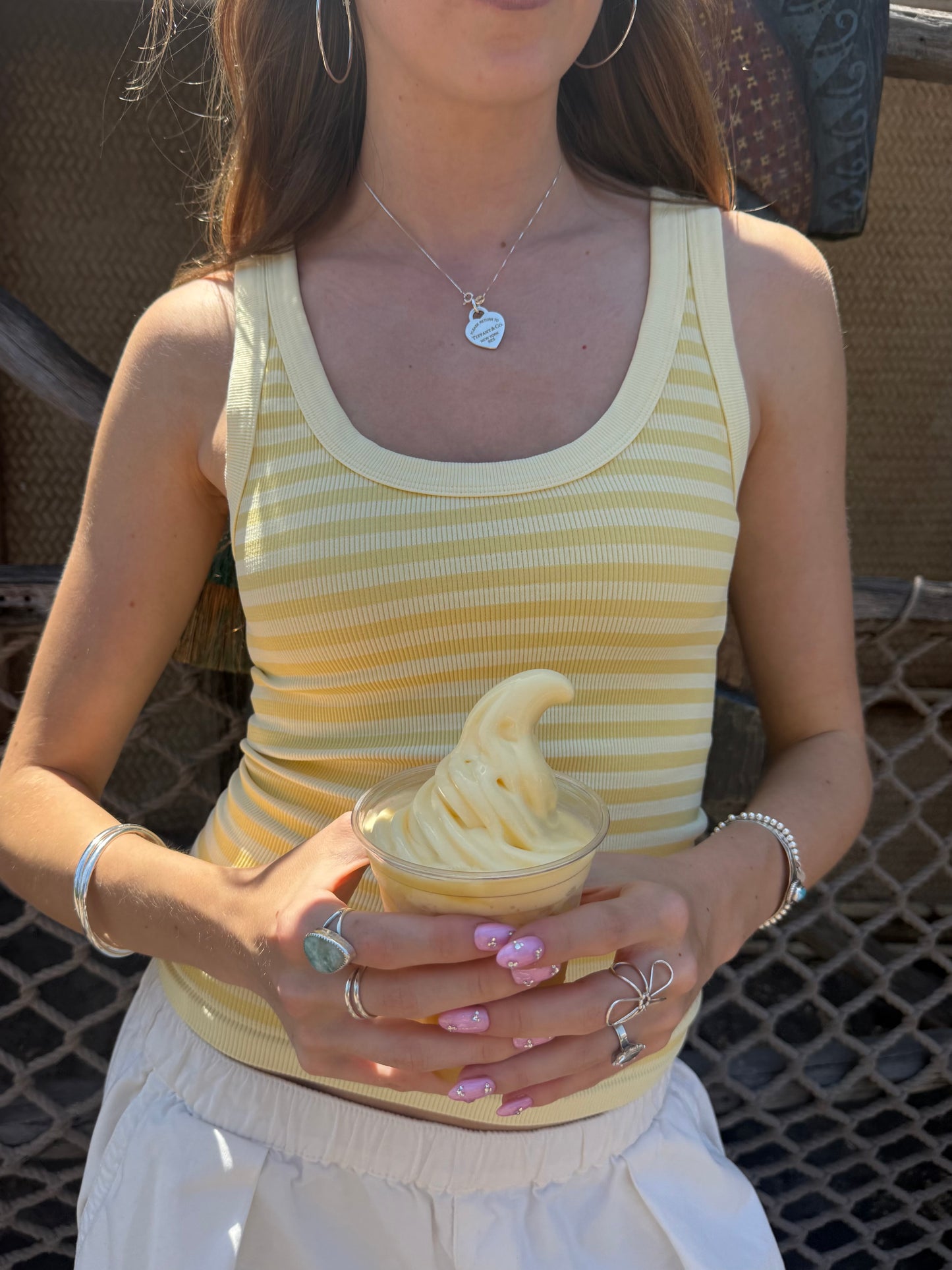 Striped Tank // Dole Whip
