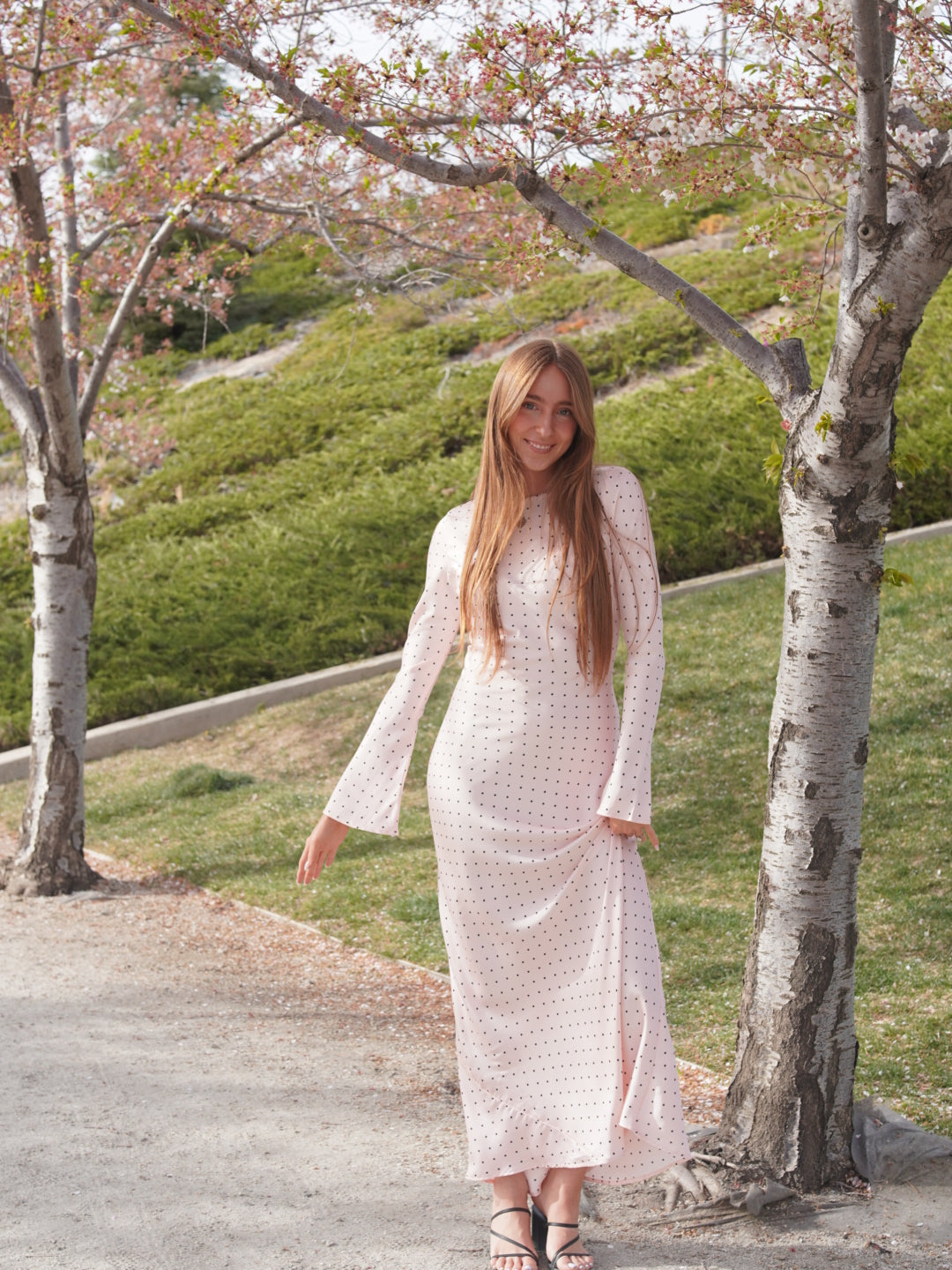 All Dotted Up Maxi // Pink Opal